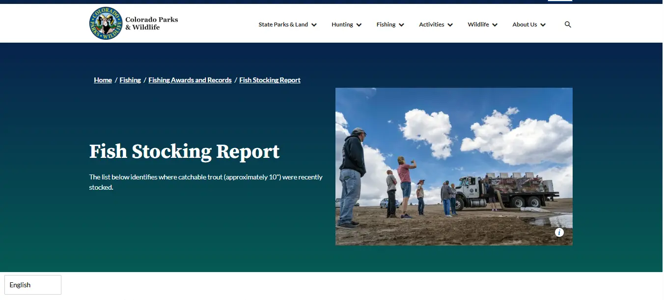 Screenshot guide showing the official U.S. Forest Service Jefferson Lake Recreation Area page for fishing access fees directions and visitor rules